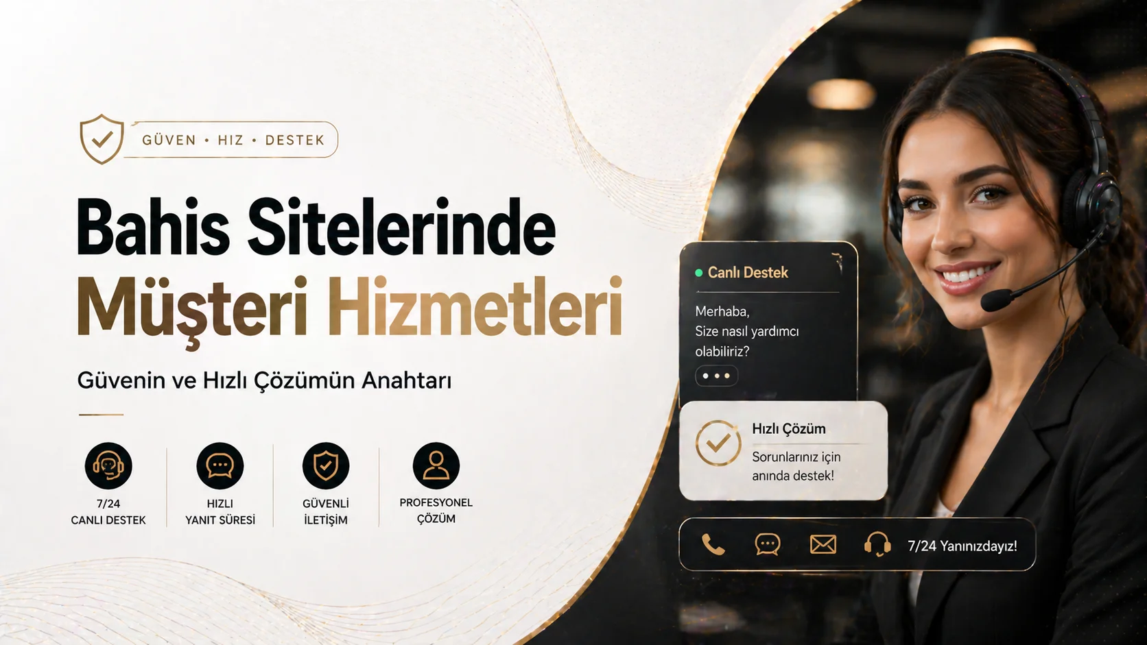 Bahis Sitelerinde Müşteri Hizmetleri Güvenin ve Hızlı Çözümün Anahtarı