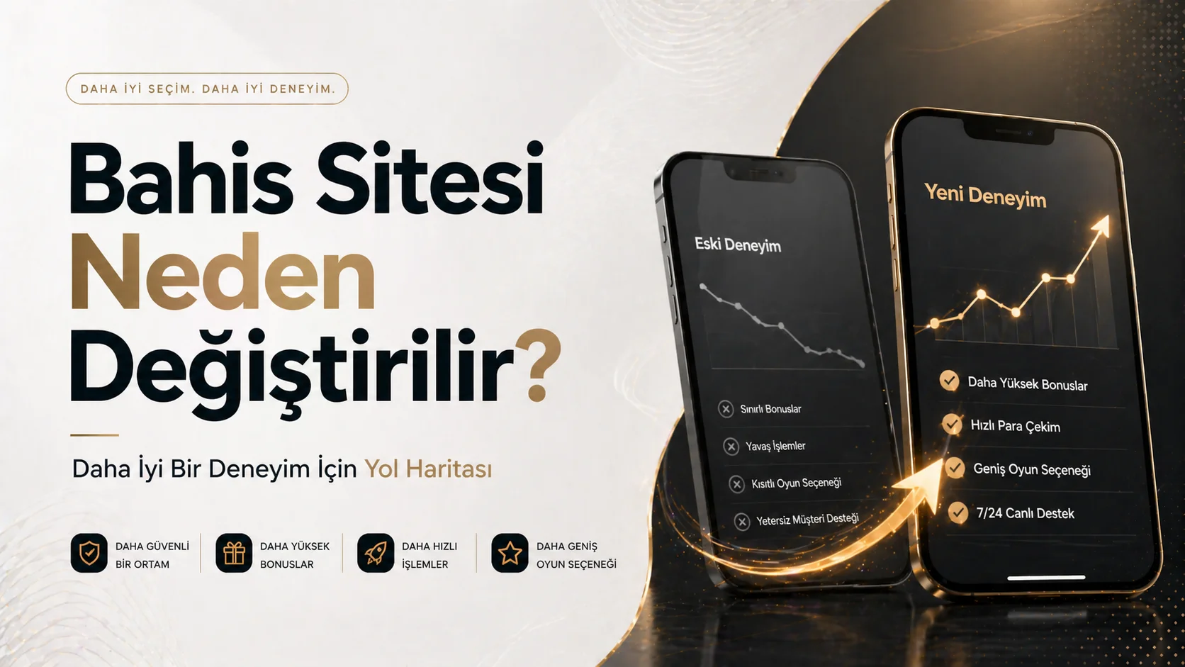 Bahis Sitesi Neden Değiştirilir? Daha İyi Bir Deneyim İçin Yol Haritası