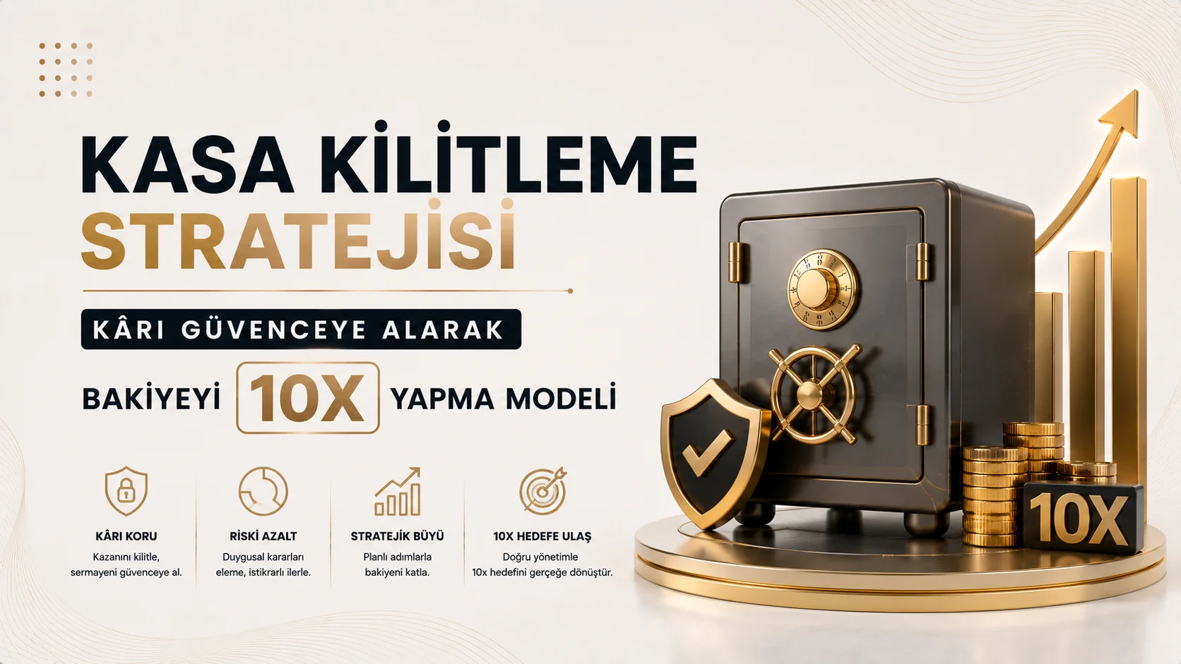 Kasa Kilitleme Stratejisi: Kârı Güvenceye Alarak Bakiyeyi 10x Yapma Modeli