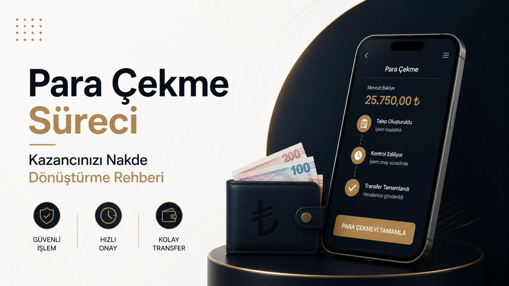 Para Çekme Süreci Kazancınızı Nakde Dönüştürme Rehberi